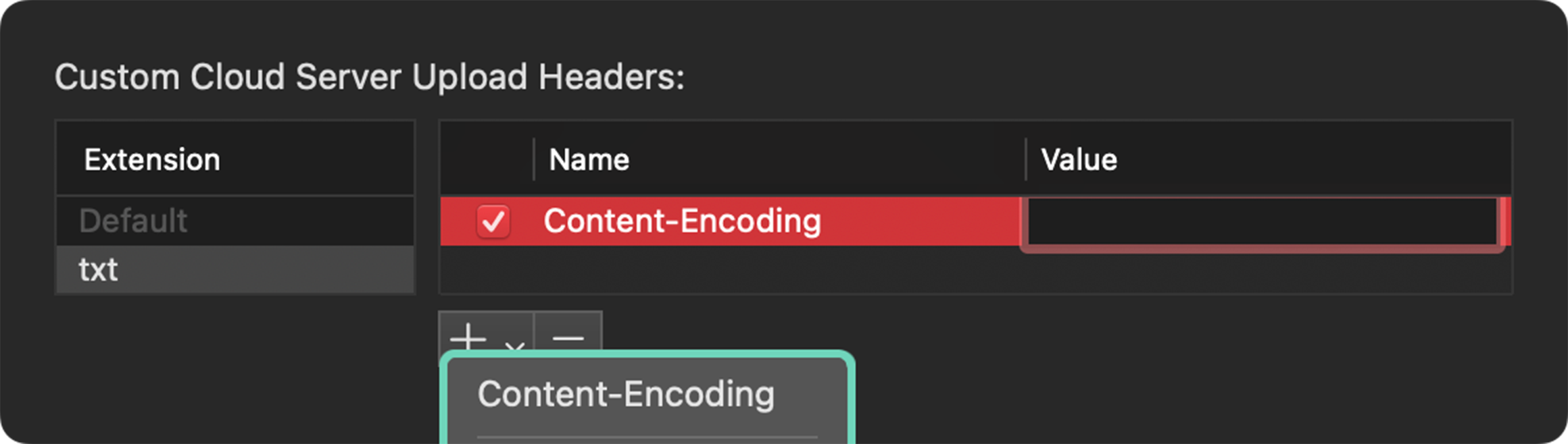 Content-Encoding Header