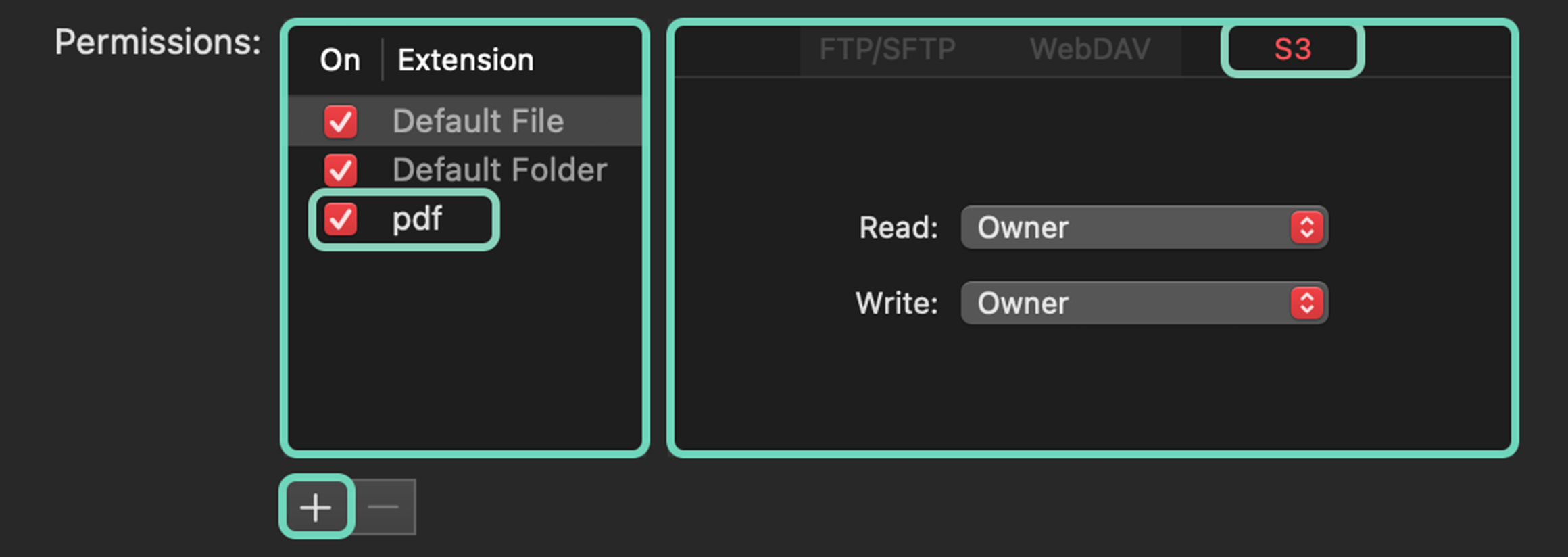 Custom File Permissions