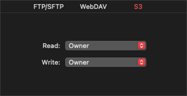 Custom WebDAV Permissions